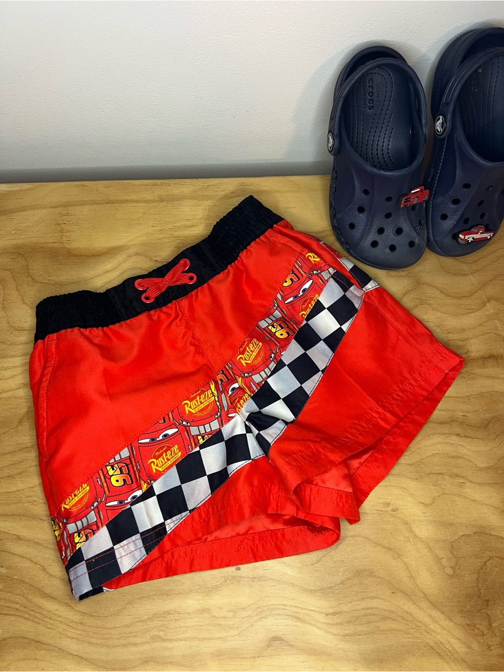 Disney Cars Lightning McQueen Swim Trunks